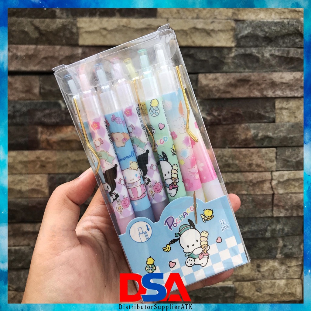 

PULPEN GEL AKRILIK PREMIUM 0,5 MOTIF SANRIO CUTE TERBARU