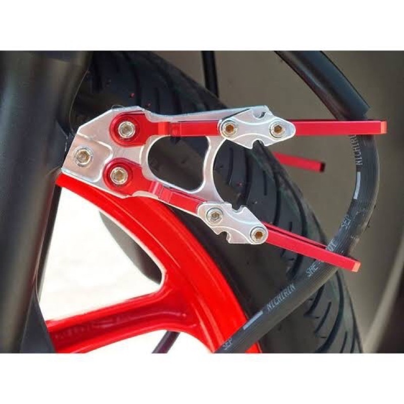 JEPITAN SELANG MOTOR JEPITAN SELANG REM VARIASI KLEMAN SELANG REM DEPAN MOTOR