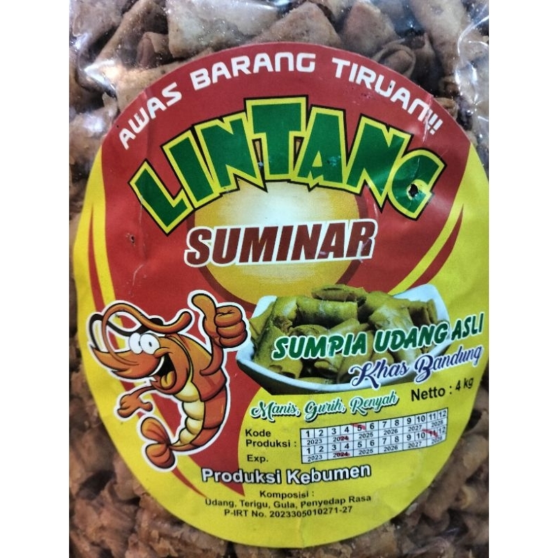 

1kg sumpia udang asli khas bandung