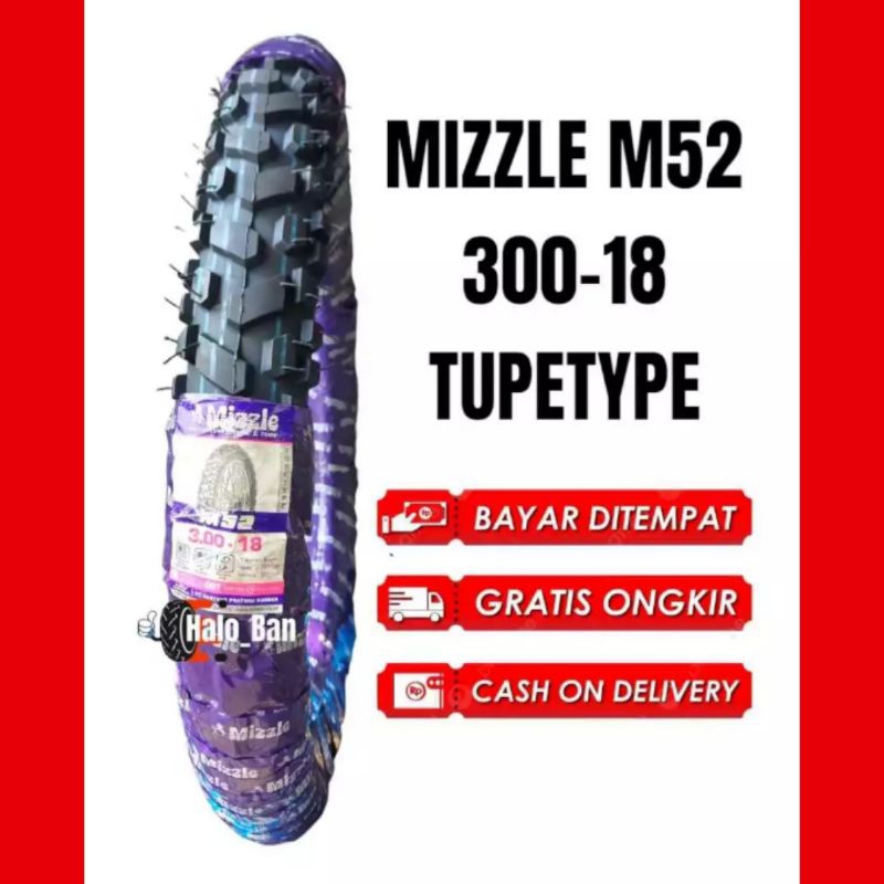 CUCI GUDANG Ban Mizzle CROS TRAIL 300-18 Ring 18 ban 300-18 ban mizzle 300-18 ring 18 ban motor 300-