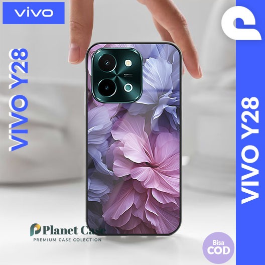 Case Vivo Y28 Casing Pelindung Body dan Kamera Vivo Y28 Softcase Karakter Y28 Silikon Protection Viv