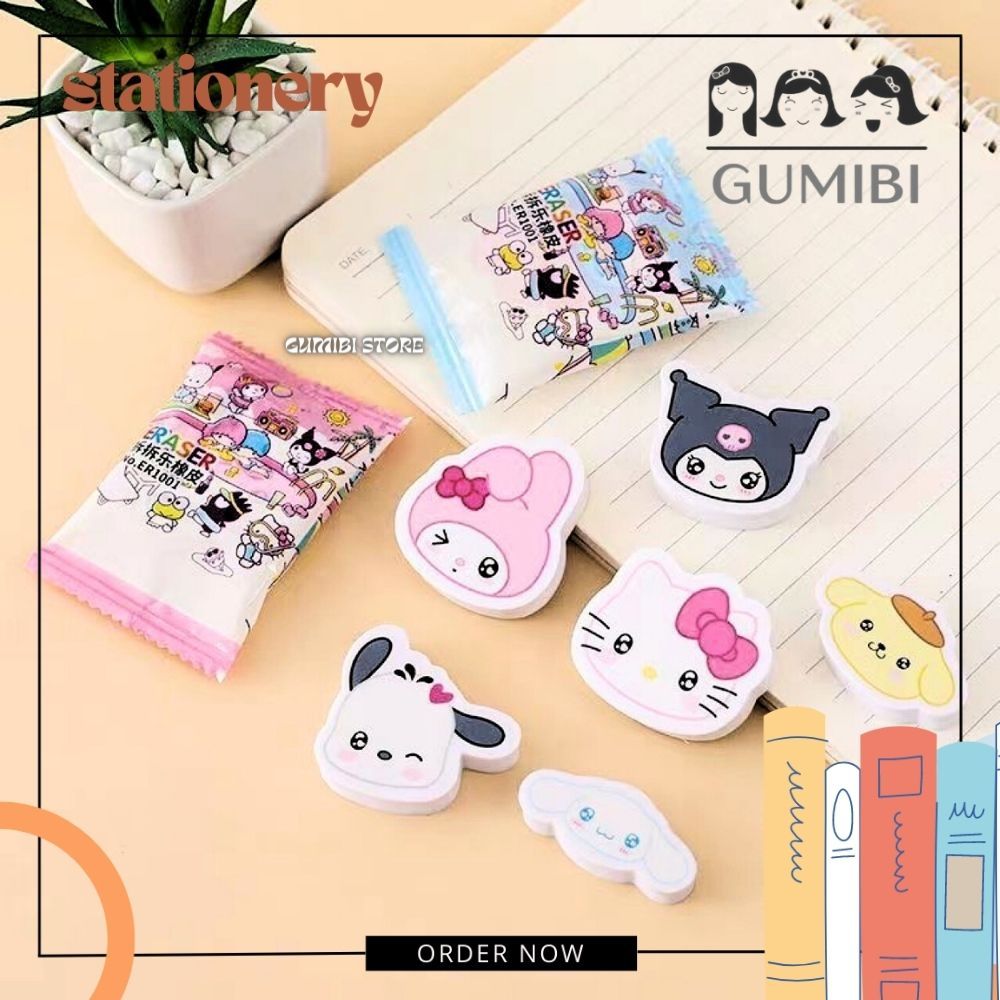 

PENGHAPUS MISTERI UKIR SANRIO PENGHAPUS SANRIO LUCU SETIP ERASER SANRIO CUTE TERMURAH