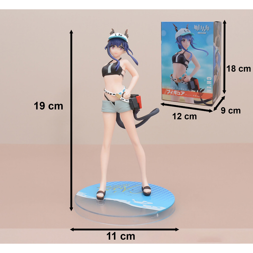 Chen Arknights Swimsuit Action Figure