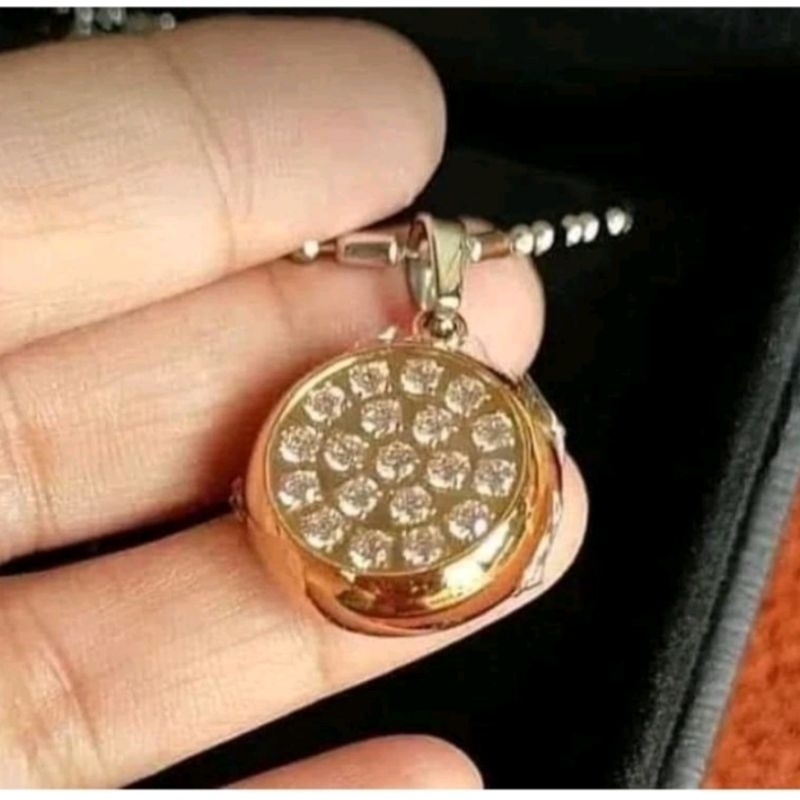 Kalung Kesehatan LSW V2 ROSE GOLD/BLACK Original MCI