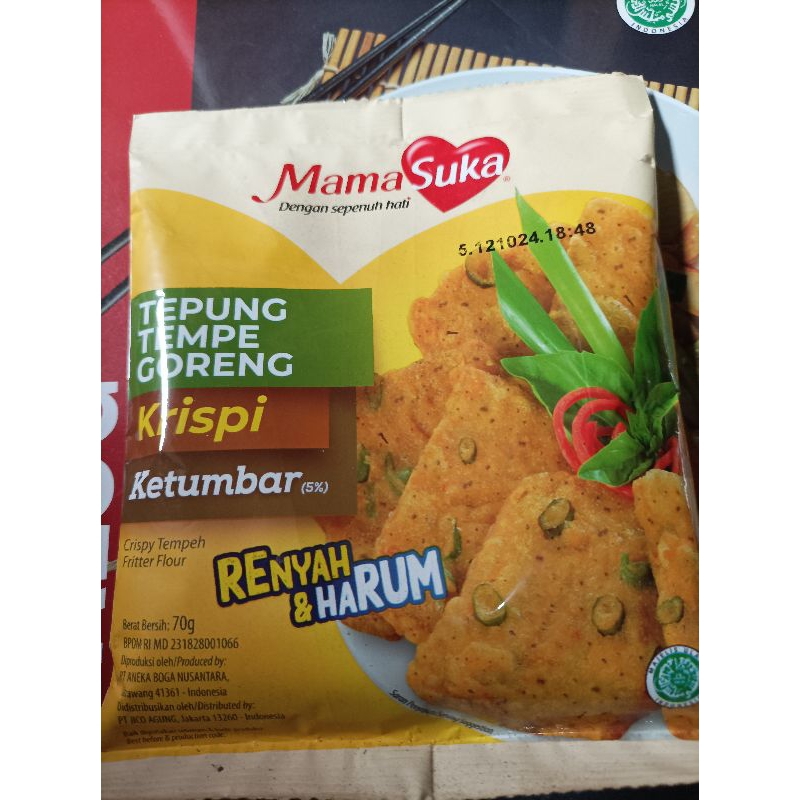 

Mamasuka Tepung Tempe Goreng 70 gr