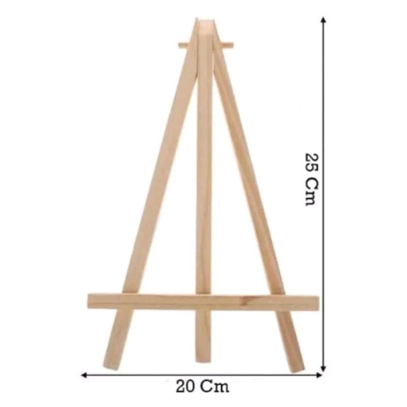 

Easel Kayu | Stand Foto | Stand Kanvas | Tripod Foto | Stand Kayu 10x15 20x25 cm