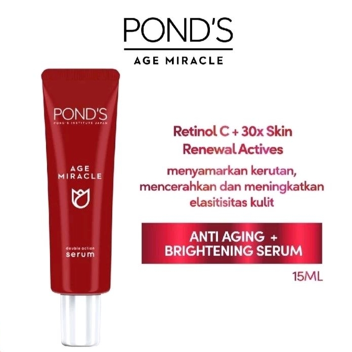 Pond's Age Miracle Double Action Serum Anti Aging 15ml