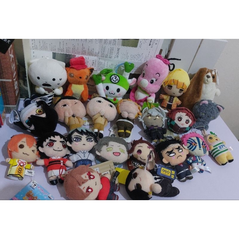 plushie doll cute jepang spy x family demon slayer ds pokemon tokyo pretty cure