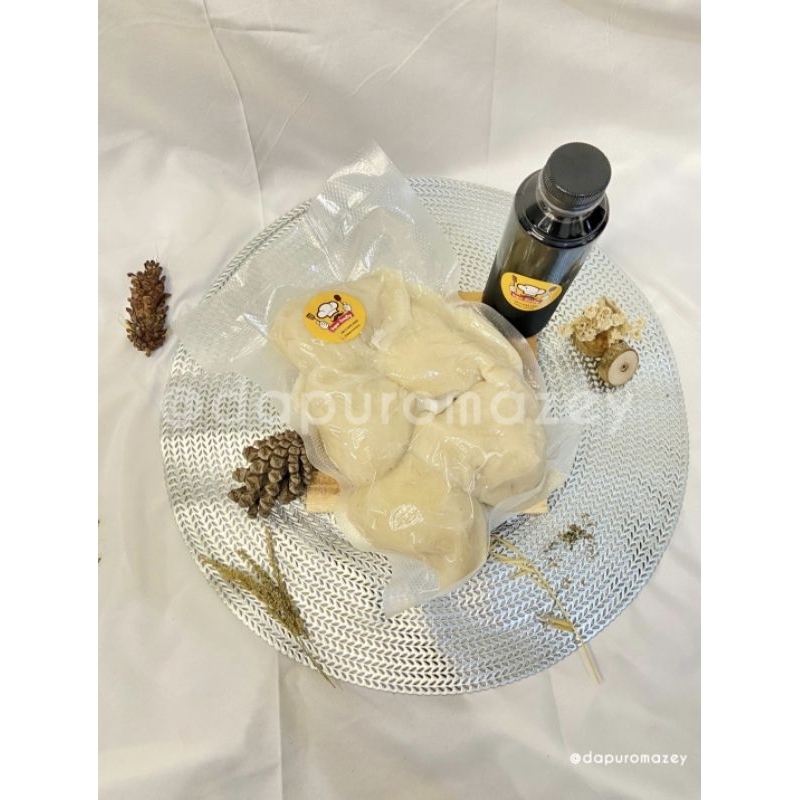 

Pempek Kapal Selam frozen isi 5pcs + Cuka 250ml