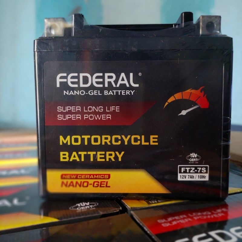 Aki Motor Full Kering Vario Fi 150 Vario 125 Pcx Gtz7s Ftz7s Federal