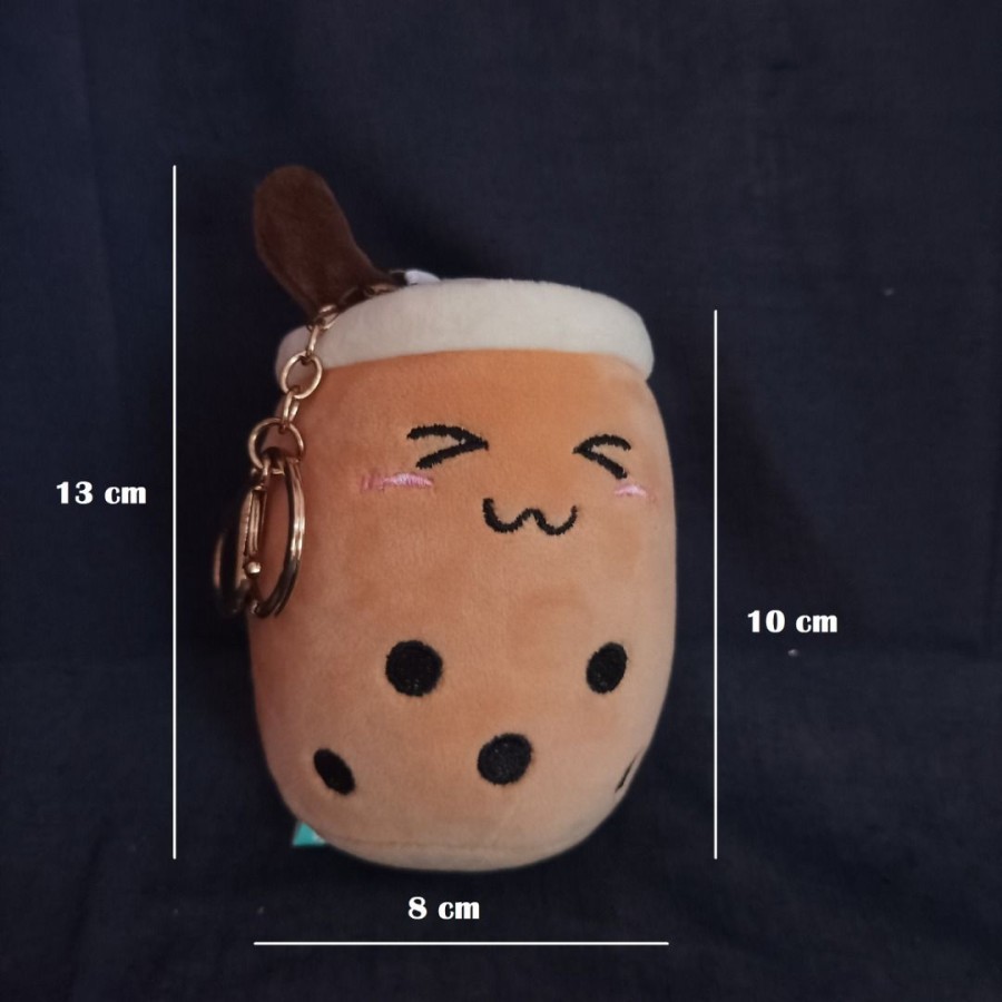 Gantungan Kunci Boneka Boba Bubble Tea
