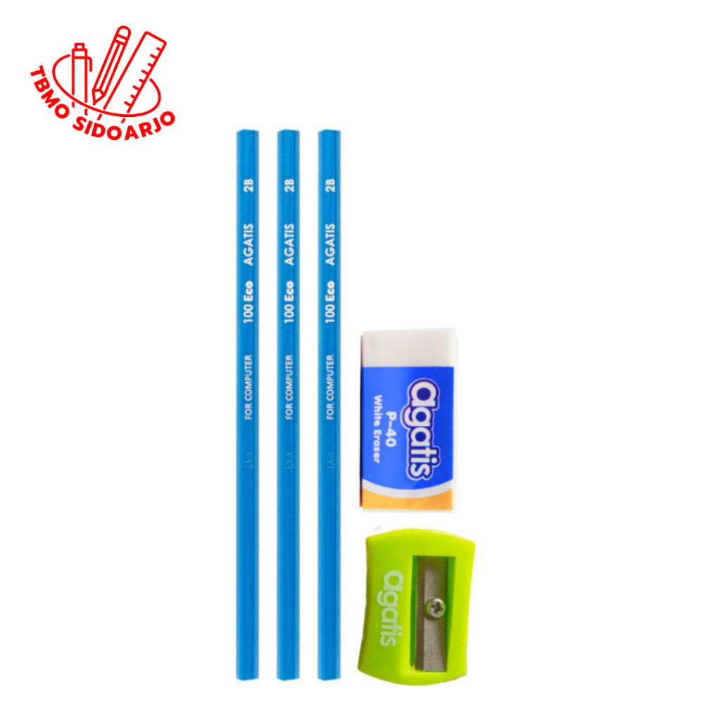 TBMO Agatis Eco Kids Simple Set / Paket Menulis Agatis