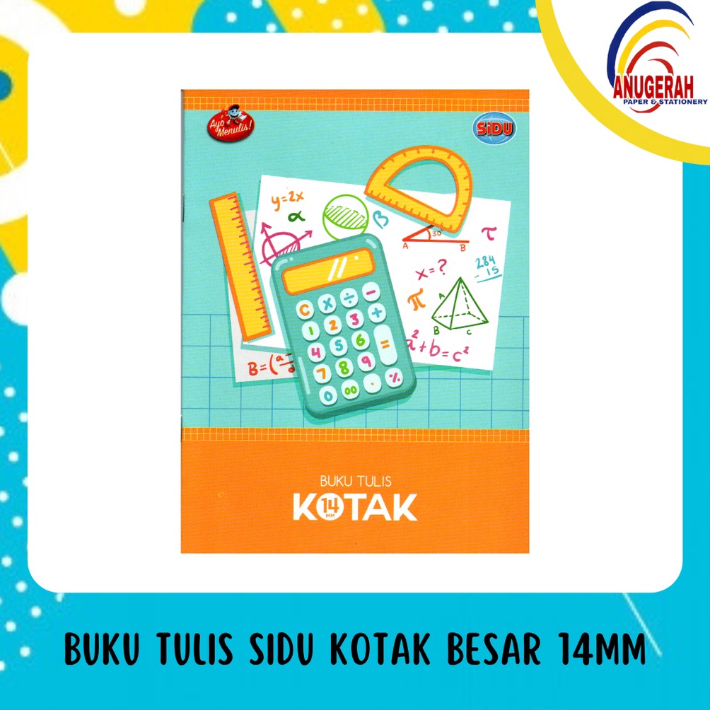 

BUKU TULIS SIDU KOTAK BESAR 14MM PAK ART P5W5