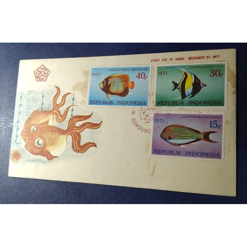 

Sampul Hari Pertama (SHP) IKAN Tahun 1971