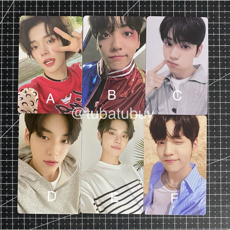 Photocard Yeonjun Soobin Escape Topi Harley Tuspout LD PWS R1 Hoodie Home SG23 Skyblue Midsummer PC 