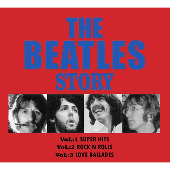 cd musik THE BEATLES Story, 1962 - 1967  (3 disc, Import, New, Sealed, OBI Boxset, HD CD Vinyl)