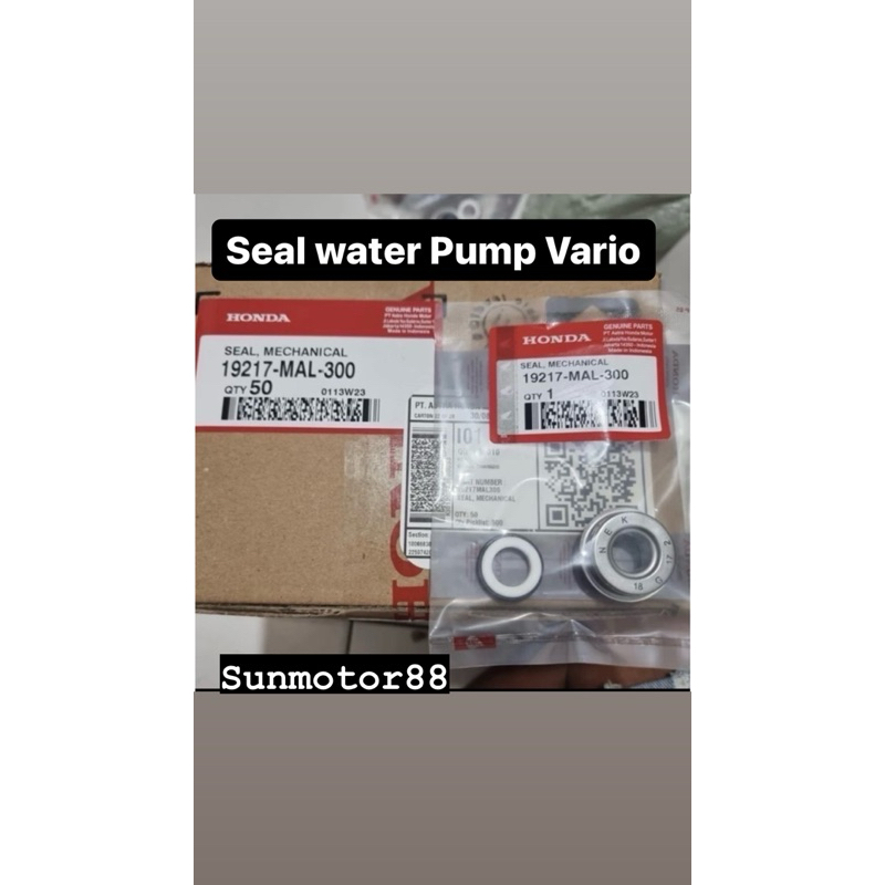 Sil Seal water pump vario 110 Karbu ori Ahm