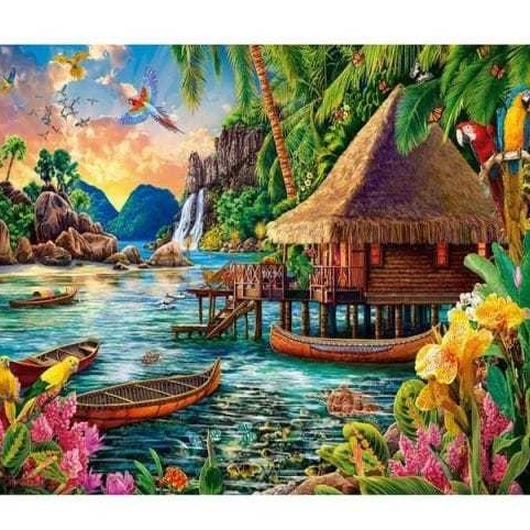 

KODE V78O DIY Diamond Painting Full Drill Lukisan Berlian Kerajinan Tangan 3x4cm