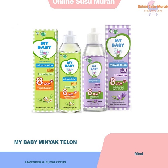 

MYBABY MINYAK TELON PLUS LAVENDER 9ML MY BABY 9 ML