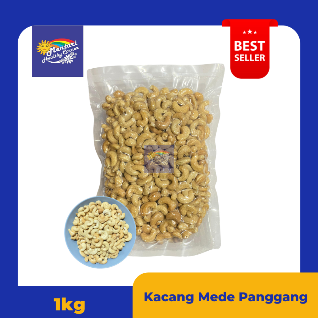 

Roasted Cashew 1kg / Mete / Mede Panggang 1kg
