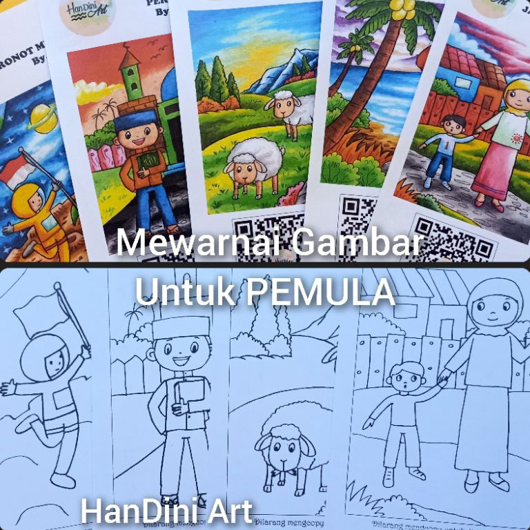 

KODE J98N Mewarnai Gambar PEMULA Bersama Bunda HanDini Kertas mewarnai Gambar Jadi Tutorial Scan Barcode Belajar Mewarnai