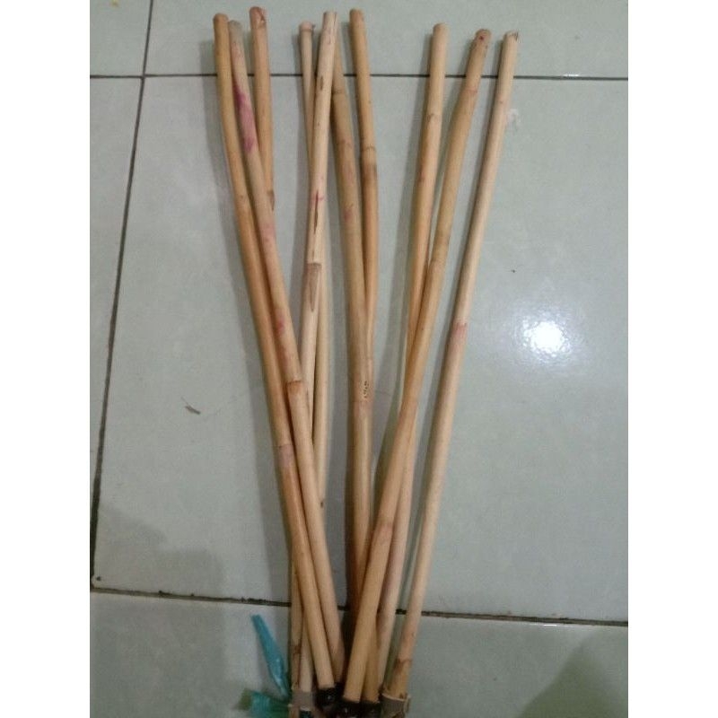 kayu rotan panjang 1 meter