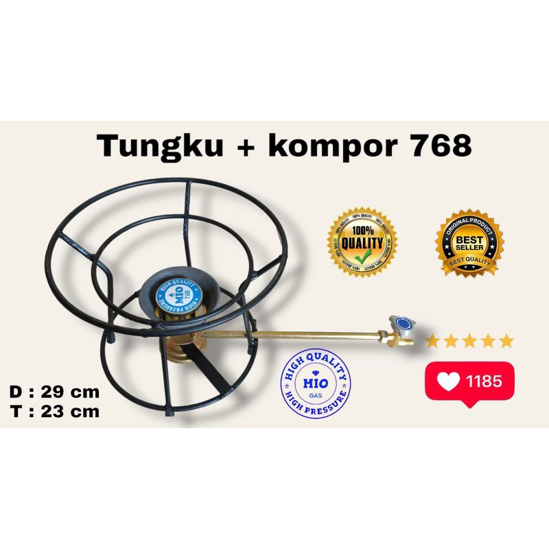 Ready.. Tungku + kompor semawar No. 768 (tungku lebih besar)