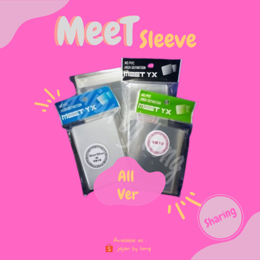 [SHARING] Inner Sleeve MeeT Seal &  Non Seal Inner Sleeve untuk Photocard PC & MPC BTS KPOP