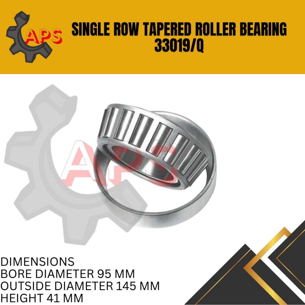 Single row tapered roller bearing 33019/Q