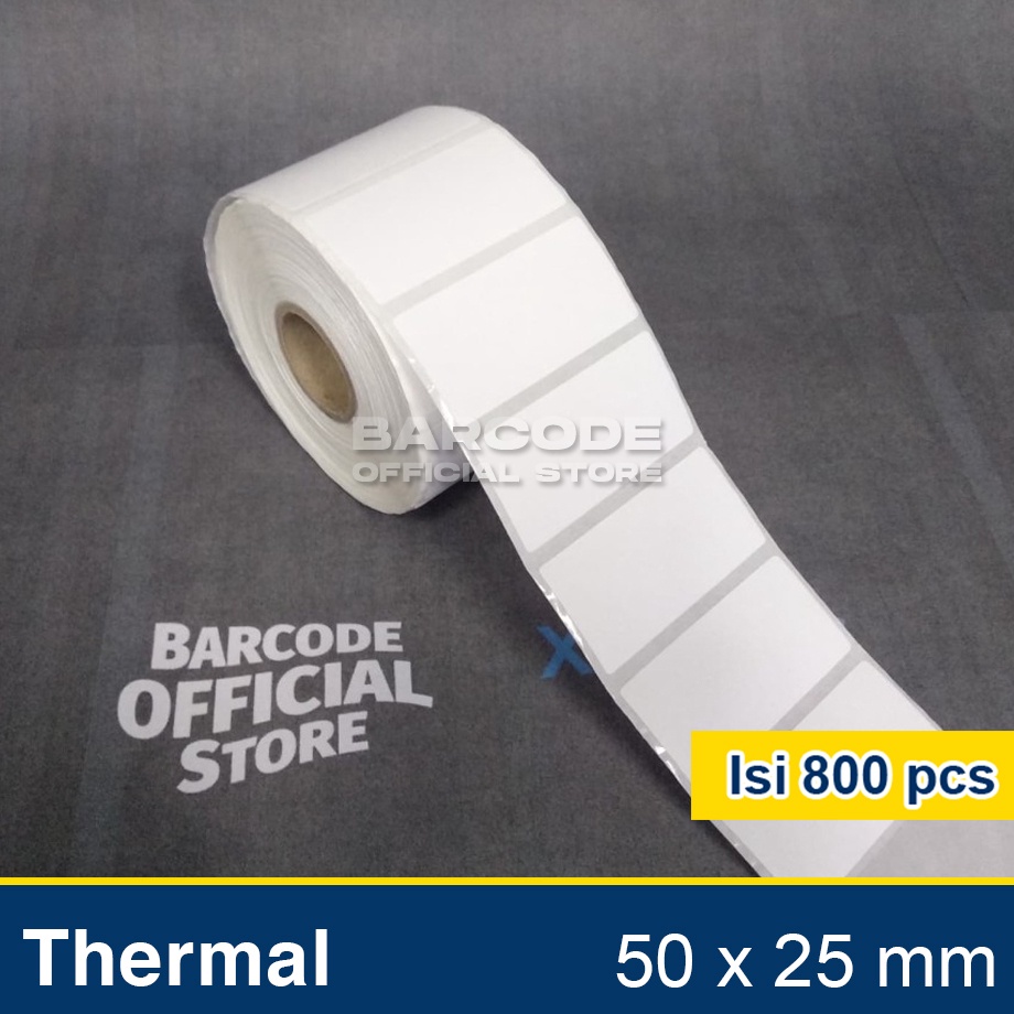 

Terlaris Label Thermal 5x25mm 5x25 5 x 25 mm 1 LINE Kes Sticker Receipt Printer Barcode Xpinter