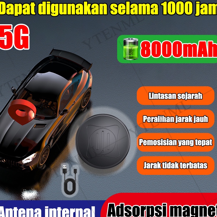 Penyerapan magnetik 8mAhDapat diposisikan secara global Gps mobil gps mobil tracker tanpa kabel Gps 