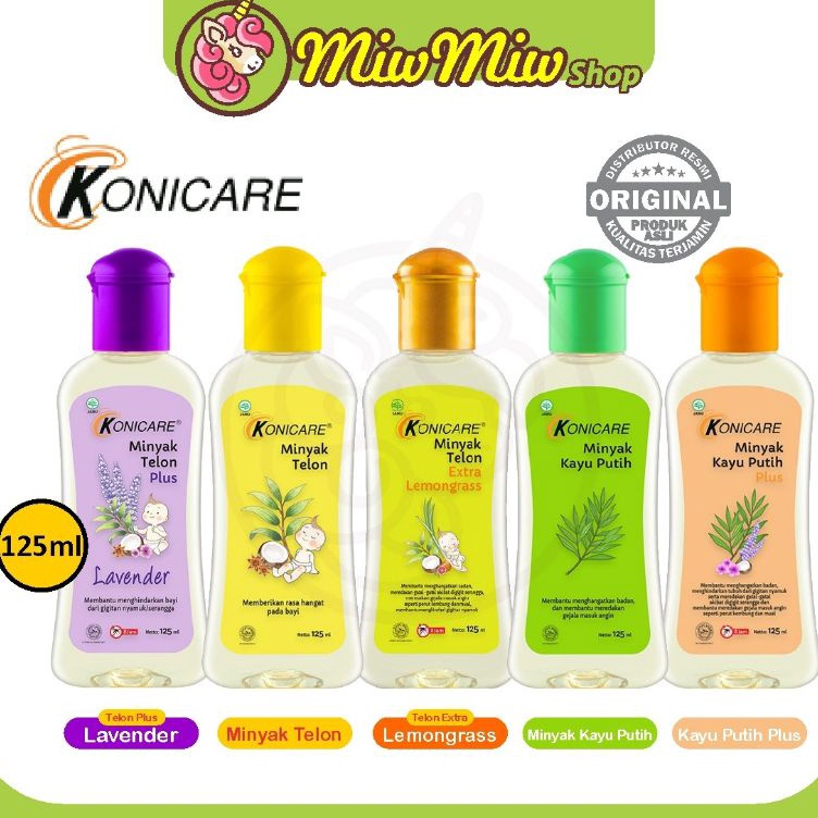 

Konicare Minyak Telon Kayu Putih 125 ml