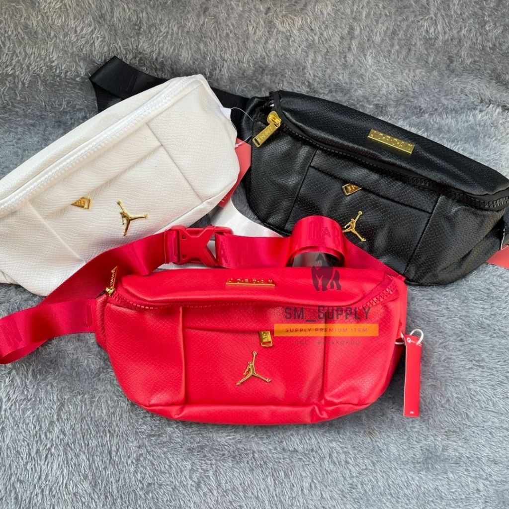 tas pria jrd REGAL CROSSBODY SNAKE LEATHER WAISTBAG / TAS PINGGANG JORDAN KULIT ULAR SINTETIS / TAS