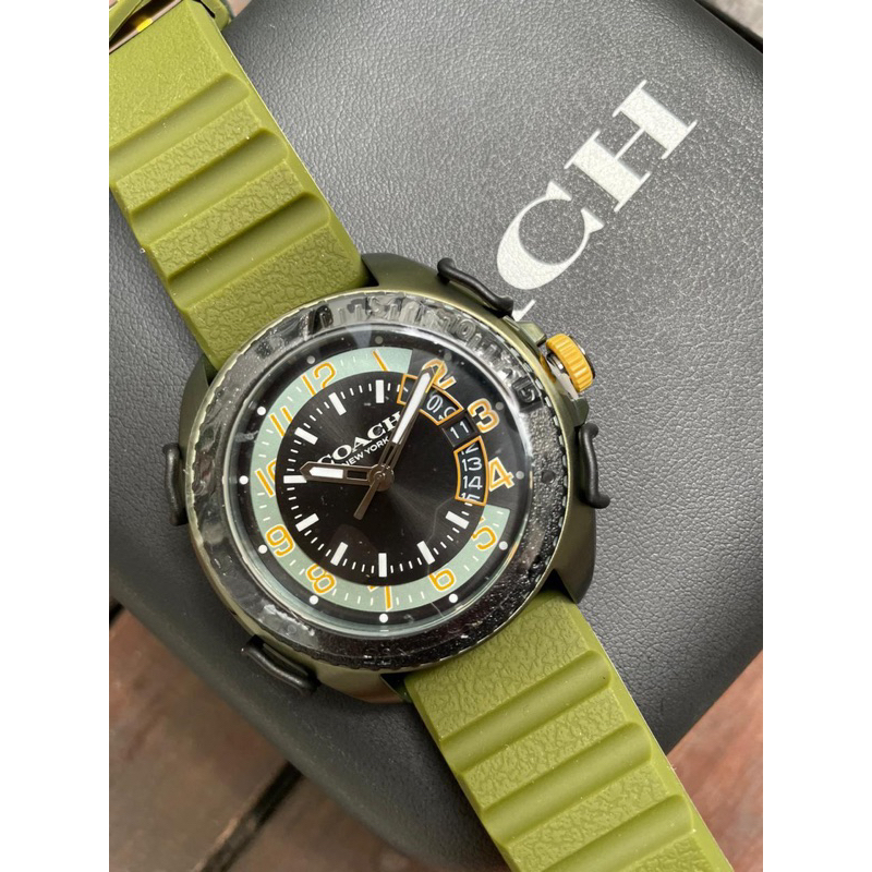 COACH MEN WATCH RUBBER  (Special Collection)