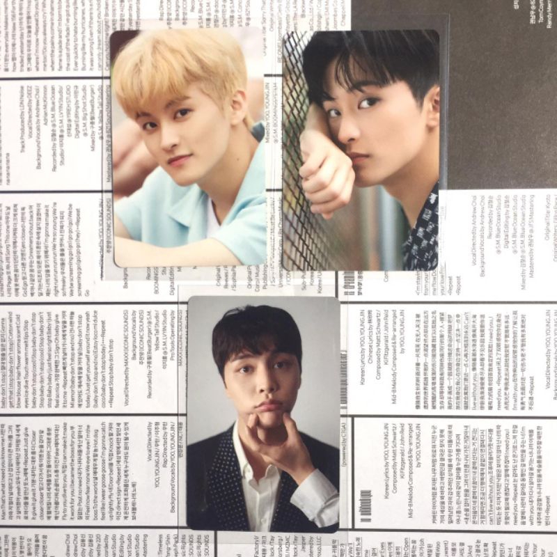 pc photocard dicon 101 mark johnny