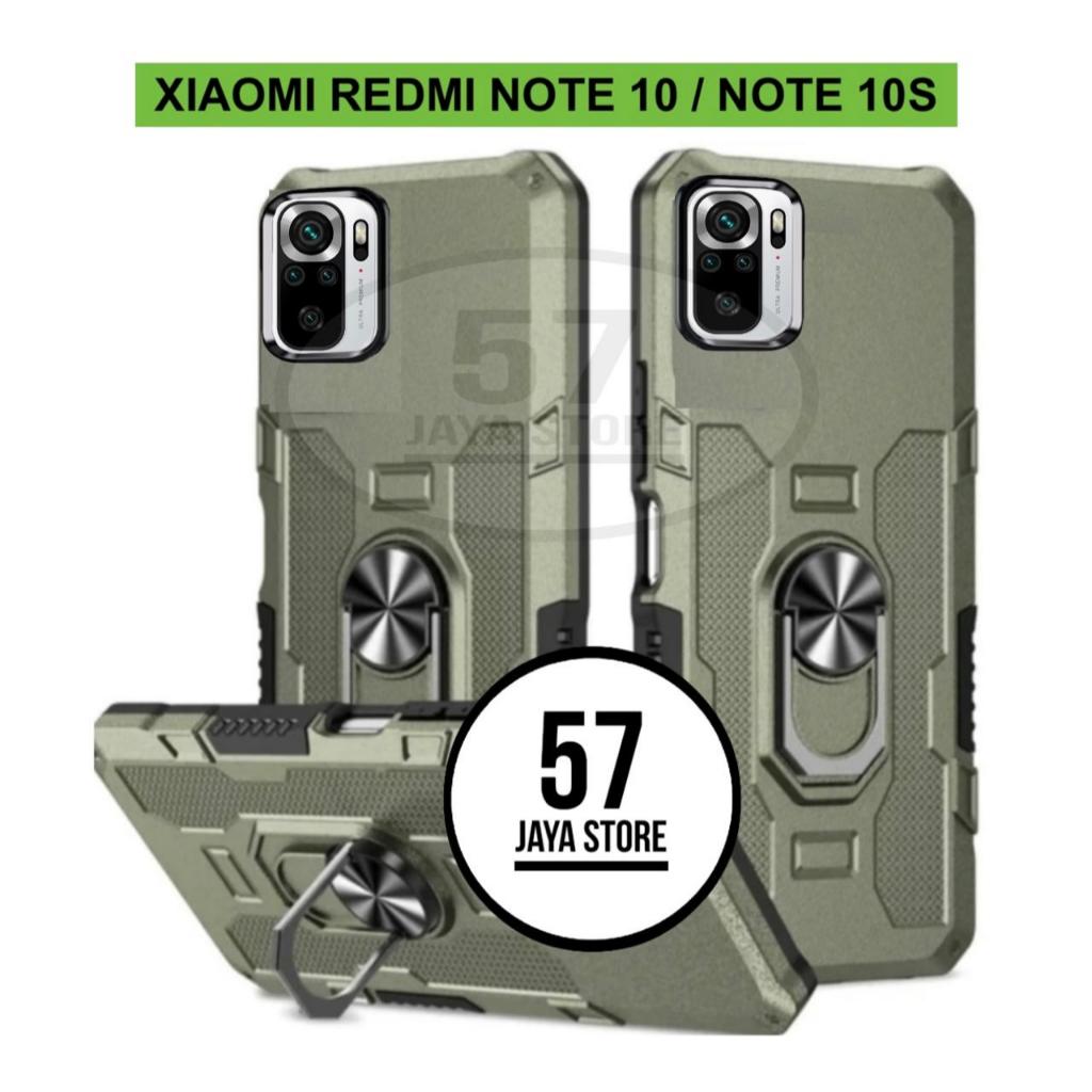 Case Hp Xiaomi Redmi Note 10 / Note 10s Hit Eye Ring Robot Hard Case Silicon Standing
