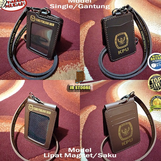 

Harga Murah Tempat Id Card KPU Kulit Id Card Holder Kpu Gantung name tag holder kpu tali kulit
