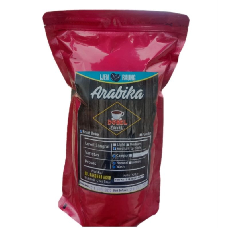 

Kopi Bubuk Arabika Ijen Raung 100gr