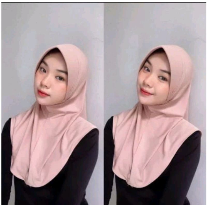 Kharisma Hijabs-HIJAB BERGO SPORT SIZE M | HIJAB BERGO JERSEY PREMIUM