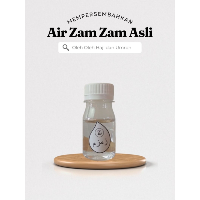 

AIR ZAM ZAM ASLI OLEH OLEH HAJI UMROH UNIK PREMIUM GROSIR