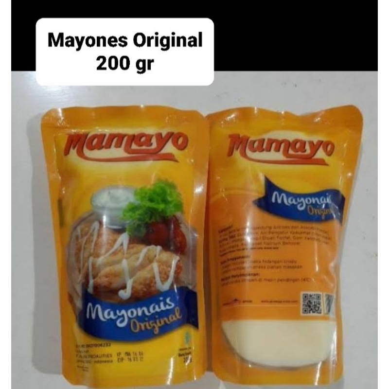 

MAYONES MAMAYO MAYONAIS ORIGINAL 200 GR