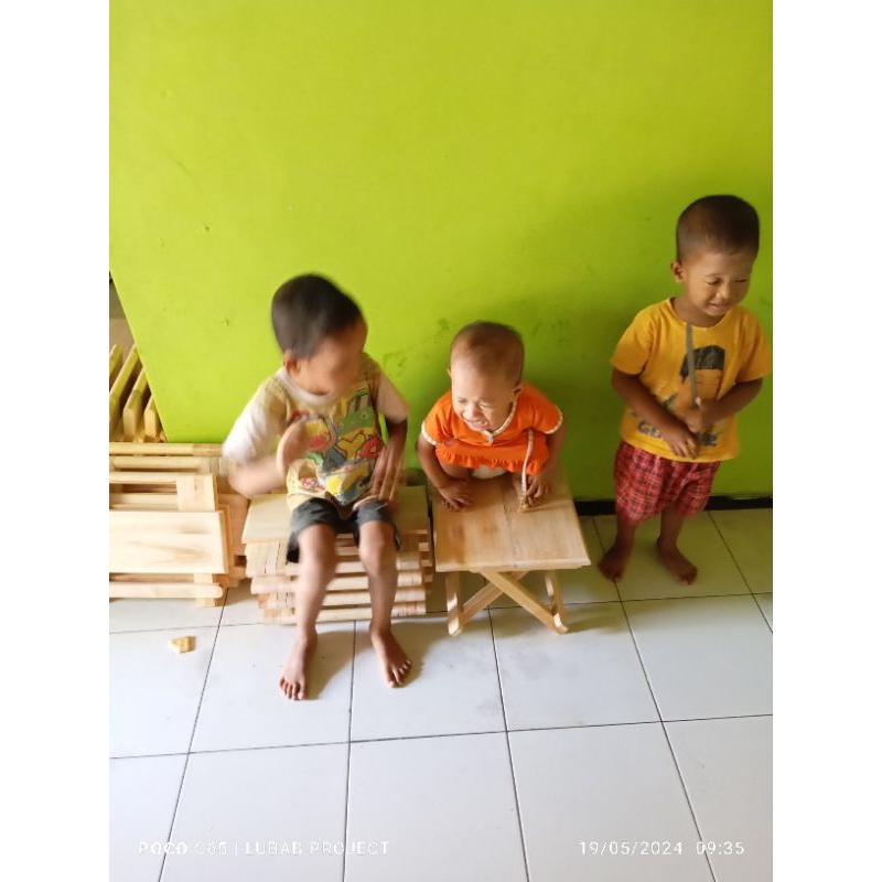 Meja belajar lipat meja ngaji lipat meja multifungsi lipat kayu meja laptop lipat meja rekal kayu