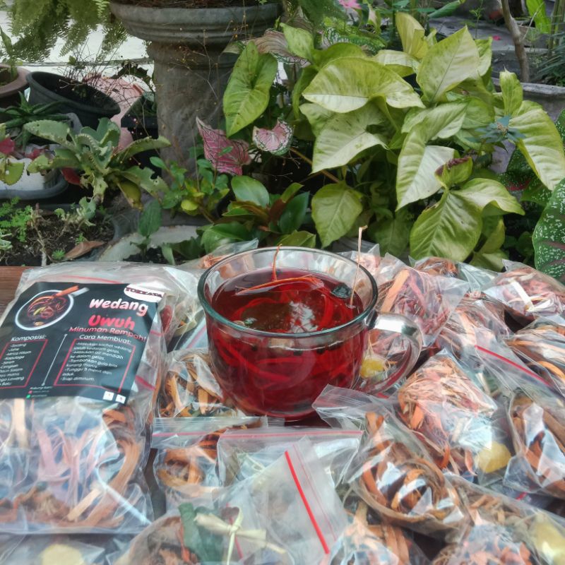 

[MURAH] Wedang Uwuh Komplit plus Gula Batu+10 bahan rempah ada bunga lawang kapulaga.