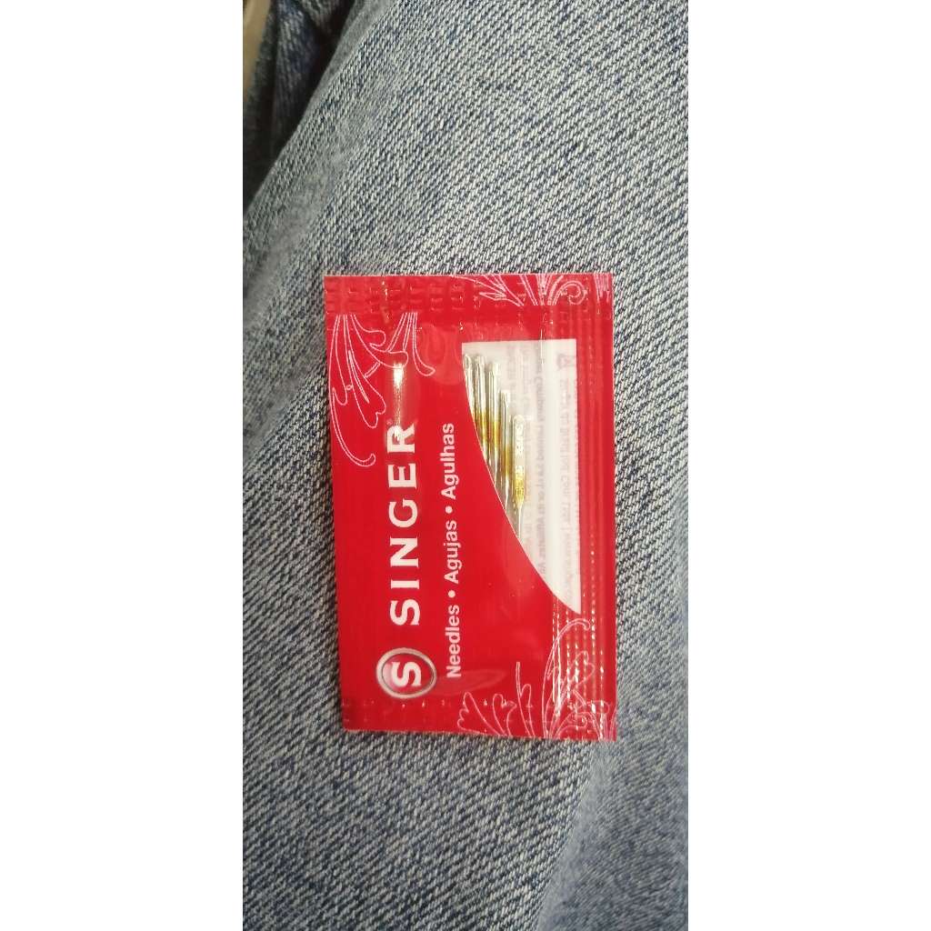 Jarum Emas/Jarum Kaos Mesin Jahit No. 14 SINGER