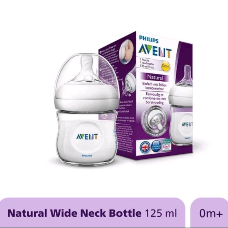 DOT AVENT NATURAL 125ml/0bln