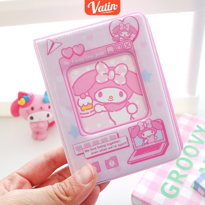 RB Album kartu Sanrio/album foto pengejaran bintang/buku penyimpanan Polaroid kartu kecil berukuran