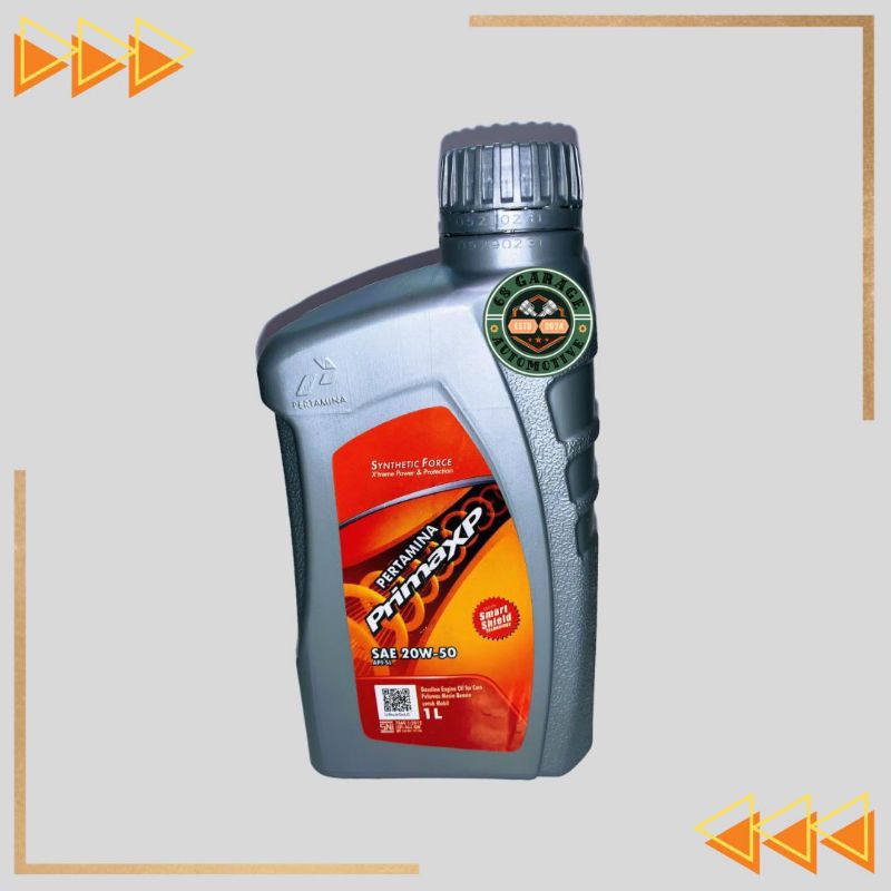 Oli Prima XP SAE 20W-50 1Liter Oli Pertamina PrimaXP 1 Liter SAE 20W-50