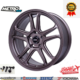 VELG RAVING HSR NX SPO RING 17 COCOK BUAT MOBIL INOVA XPANDER RUSH TERIOS CIVIC