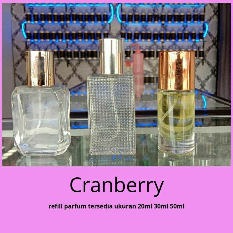 Parfum Buah segar  Cranberry (Unisex) / Tersedia Ukuran 20ml 30ml 50ml