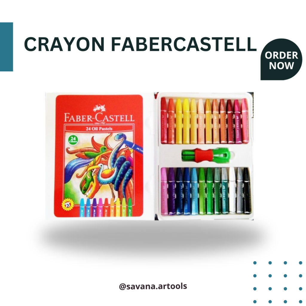 

Crayon Faber Castell 24 Warna